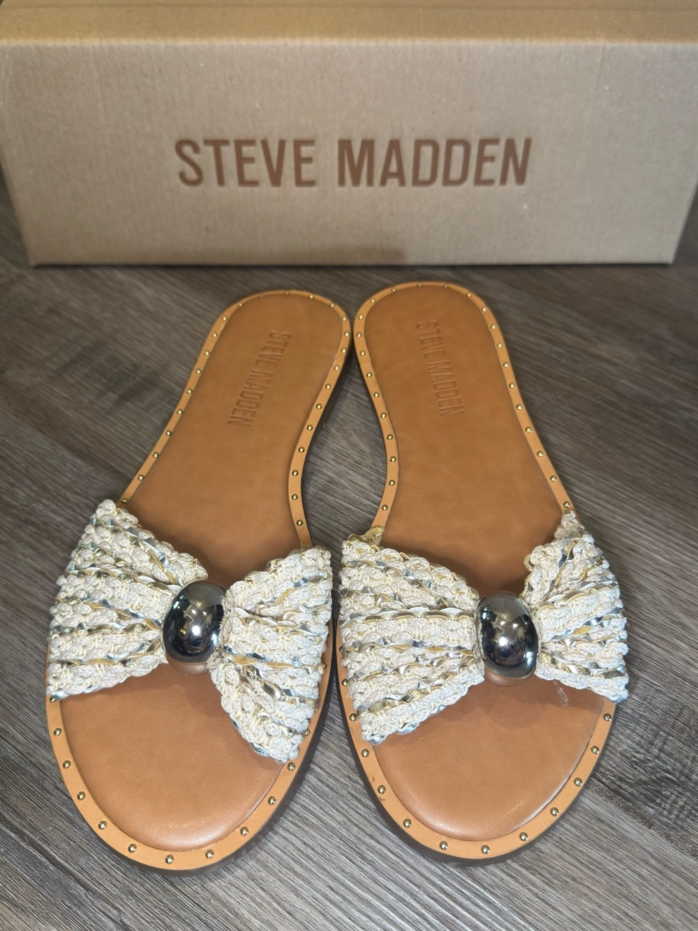 Steve Madden Dipsy Metal Multi Sandals